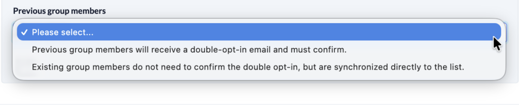Groups - Newsletter - Previous group members