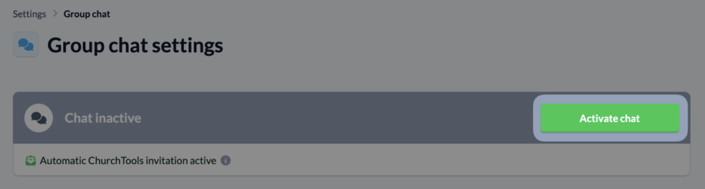 Screenshot Groups Settings Group-chat Activate chat