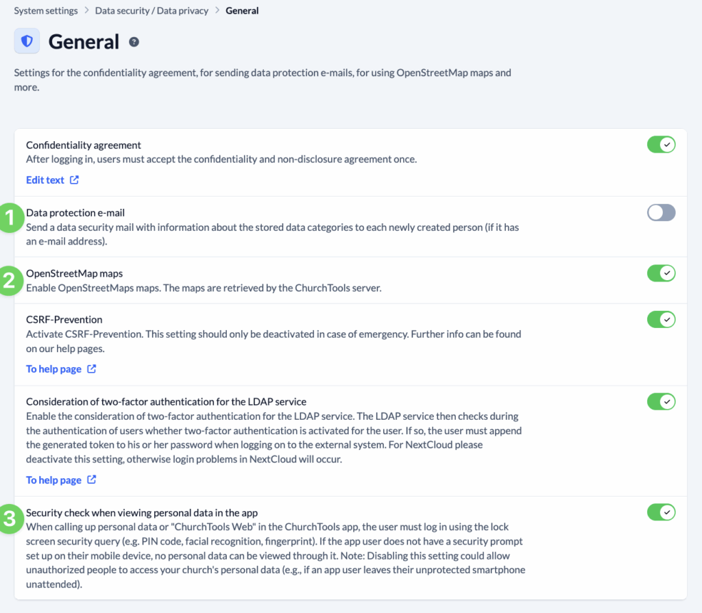Data security - General