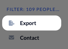 Screenshot Persons More filter Export